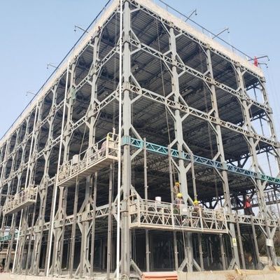 Construction de bureaux en acier préfabriqué léger Traitement de surface peinte