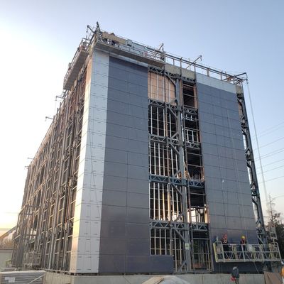 Construction de bureaux en acier préfabriqué léger Traitement de surface peinte