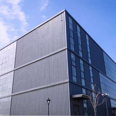 Q355 Structure en acier léger entrepôt bâtiment préfabriqué soudé