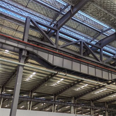 SGS Construction de structures en acier Q355 Structure métallique en acier laminée à chaud