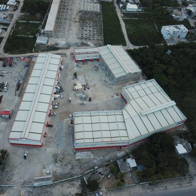 Construction préfabriquée en acier léger