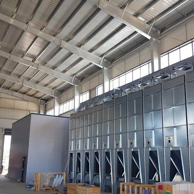 Constructions en acier préfabriquées à grande portée entrepôt peinture anti-rouille