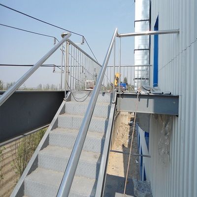 Constructions en acier préfabriquées à grande portée entrepôt peinture anti-rouille