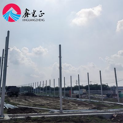Structure en acier préfabriquée élevage poulaillerie