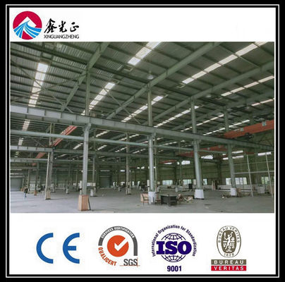 Constructions préfabriquées industrielles résistantes au vent Structure en acier Fenêtre en alliage d'aluminium