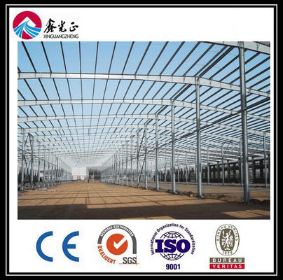 Constructions préfabriquées industrielles résistantes au vent Structure en acier Fenêtre en alliage d'aluminium