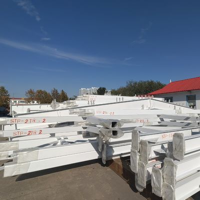 Certificat SGS de type de bâtiment de stockage de structure en acier OEM