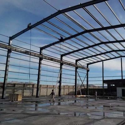 Atelier de construction en acier étanche à l'eau Atelier de métal préfabriqué à faible teneur en carbone