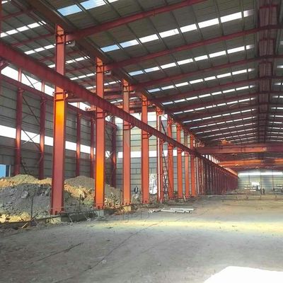 Atelier de construction en acier étanche à l'eau Atelier de métal préfabriqué à faible teneur en carbone