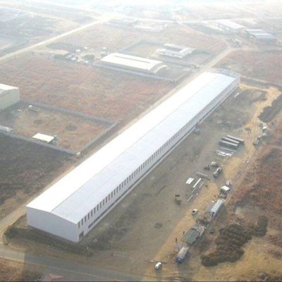 Atelier de construction en acier étanche à l'eau Atelier de métal préfabriqué à faible teneur en carbone