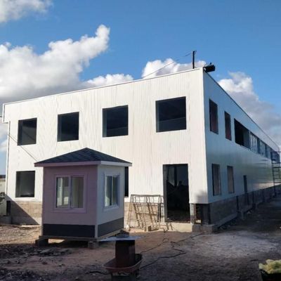 Q355B bâtiment de bureaux à structure en acier à plusieurs étages