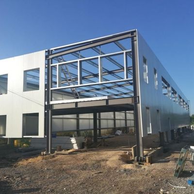 Q355B bâtiment de bureaux à structure en acier à plusieurs étages