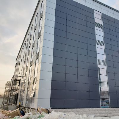 Q355B bâtiment de bureaux à structure en acier à plusieurs étages