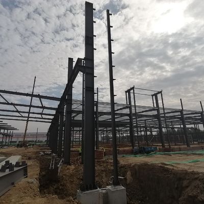 Structure en acier résistant aux tremblements de terre Entrepôt de construction Section H
