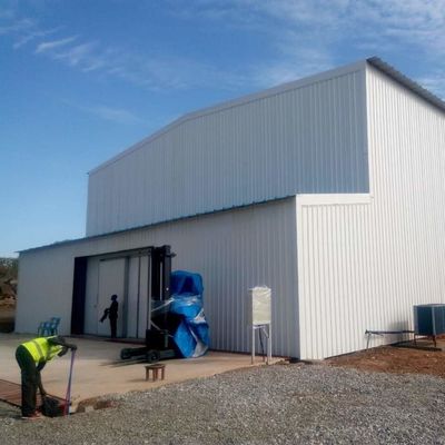 Construction préfabriquée en acier entrepôt Q345