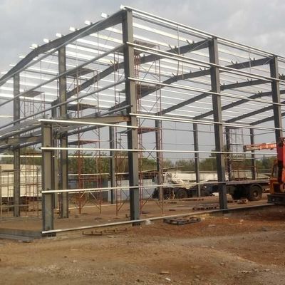 Construction préfabriquée en acier entrepôt Q345
