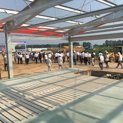 Q345B Bâtiments industriels en acier préfabriqués