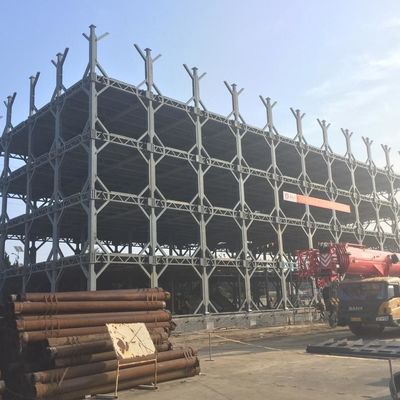 Construction métallique préfabriquée résistante aux séismes Structure en acier OEM