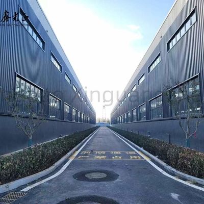Entrepôt de fenêtre en PVC préfabriqué bâtiment Structure en acier soudé Entrepôt OEM