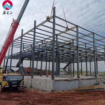 CE entrepôt de structure en acier Q355B entrepôt en acier préfabriqué
