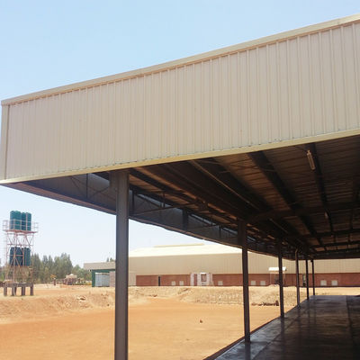 Q235 Atelier de construction en acier entrepôt métallique préfabriqué Certificat SGS