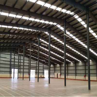 Q235 Atelier de construction en acier entrepôt métallique préfabriqué Certificat SGS