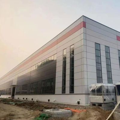 Structure d'atelier préfabriquée en acier galvanisé à chaud sur mesure