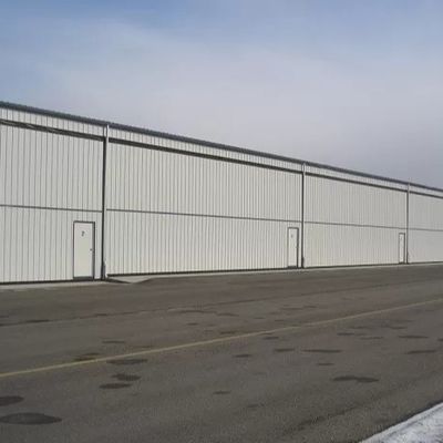 Hangar en acier de structure modulaire résistant à la corrosion