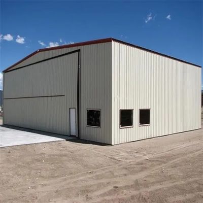 Q235B Hangers en acier de structure Résistance au feu Hangars préfabriqués