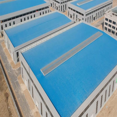 Q235 Construction de structures en acier Peinture anti-rouille Cadre métallique préfabriqué