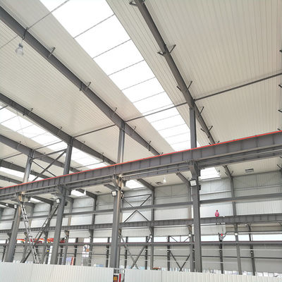 Q235 Construction de structures en acier Peinture anti-rouille Cadre métallique préfabriqué