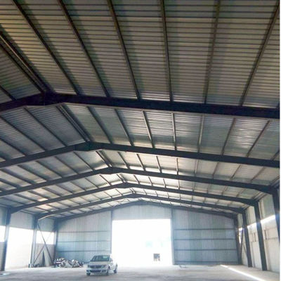 Construction de structures en acier préfabriquées rapidement érigées, trempées à chaud pour entrepôt