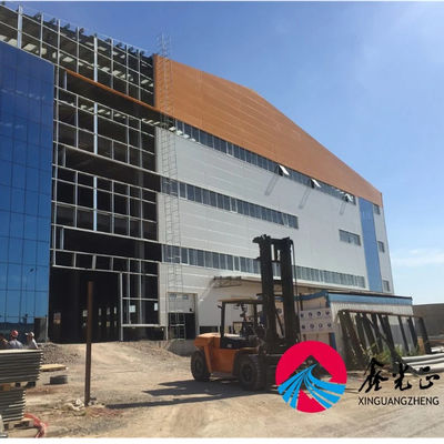 SGS atelier de construction en acier section C boulons de raccordement atelier de cadre en acier