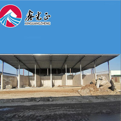 Construction d'entrepôts préfabriqués en acier