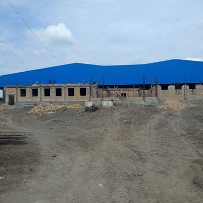 Cadre de portail de hangar en acier de structure CE