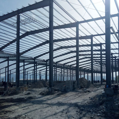 Cadre de portail de hangar en acier de structure CE