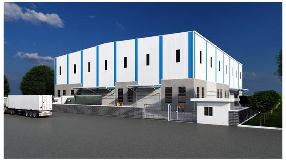 Entrepôt de la structure métallique Q235