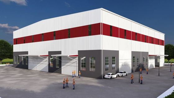 Entrepôt de la structure métallique Q235