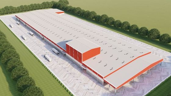 Entrepôt de la structure métallique Q235
