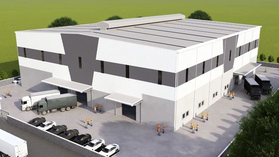 Construction de structures en acier modulaires à haute intensité