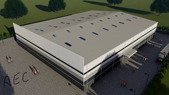 Construction de structures en acier modulaires à haute intensité