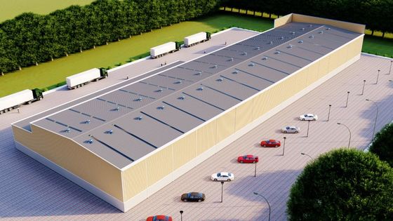 Construction de structures en acier modulaires à haute intensité
