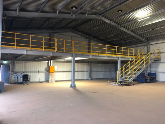 Entrepôt de bâtiment en acier 100% recyclé avec disposition flexible