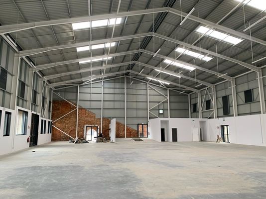 Structure en acier sur mesure entrepôt industriel bâtiments métalliques préfabriqués