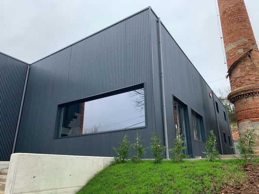 Structure en acier sur mesure entrepôt industriel bâtiments métalliques préfabriqués