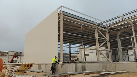 Structure en acier sur mesure entrepôt industriel bâtiments métalliques préfabriqués