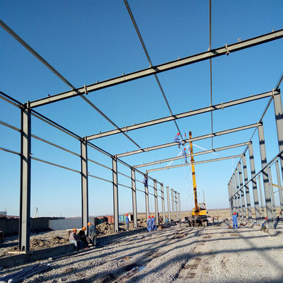 Fabrique d'ouvrages préfabriqués de construction de structures en acier galvanisé