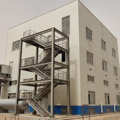 Atelier d'acier écologique avec finition de voile revêtue de PVDF / PVC