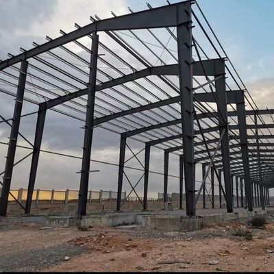 CE entrepôt de structure en acier Q355B entrepôt en acier préfabriqué