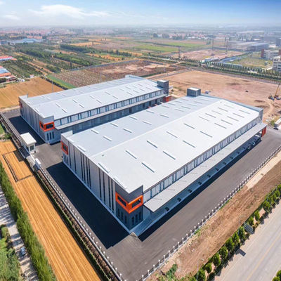 Structure de bâtiment en acier au carbone pour une construction efficace